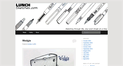 Desktop Screenshot of lunchsketches.com